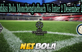 Prediksi Bola Monchengladbach Vs Inter 2 Desember 2020