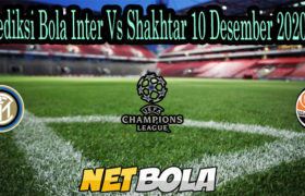 Prediksi Bola Inter Vs Shakhtar 10 Desember 2020