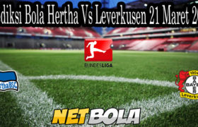 Prediksi Bola Hertha Vs Leverkusen 21 Maret 2021