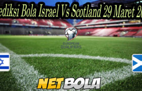 Prediksi Bola Israel Vs Scotland 29 Maret 2021