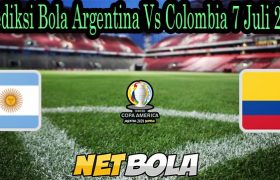 Prediksi Bola Argentina Vs Colombia 7 Juli 2021