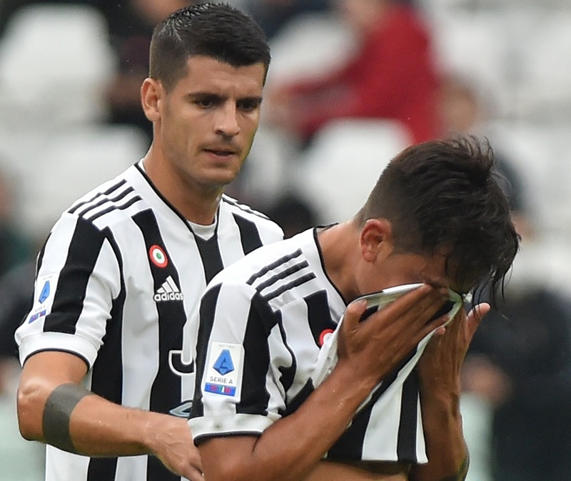 Kabar Buruk Juventus Dybala dan Morata Cedera