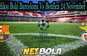 Prediksi Bola Barcelona Vs Benfica 24 November 2021