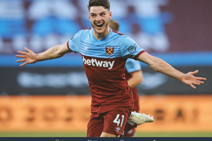 Man United Minati Declan Rice Dari West Ham