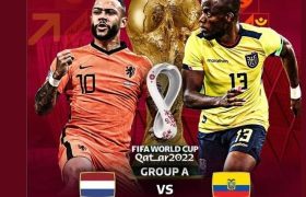 Belanda Vs Ekuador Laga Kedua di Piala Dunia 2022