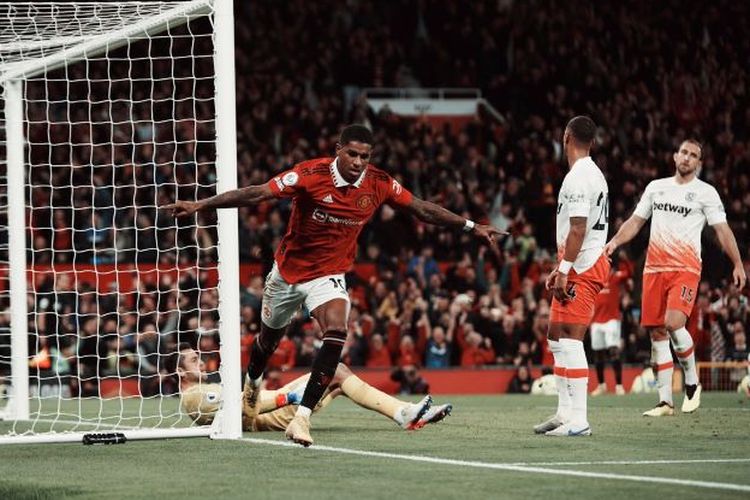 Marcus Rashford Cetak Gol Lagi Untuk Man United