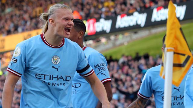 Catatan Gol Haaland Bersama Man City Musim ini