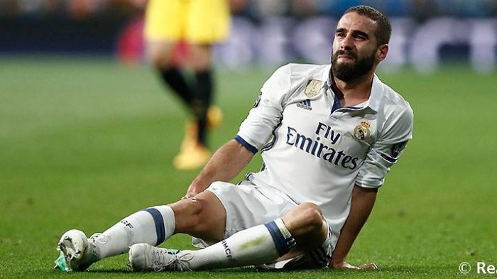 Kabar Buruk Bagi Real Madrid Untuk Dani Carvajal Yang Cedera