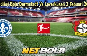 Prediksi Bola Darmstadt Vs Leverkusen 3 Febuari 2024