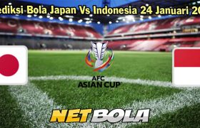 Prediksi Bola Japan Vs Indonesia 24 Januari 2024
