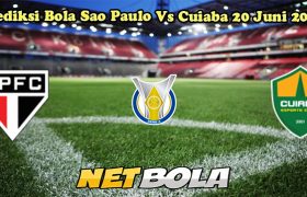 Prediksi Bola Sao Paulo Vs Cuiaba 20 Juni 2024