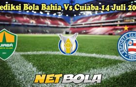 Prediksi Bola Bahia Vs Cuiaba 14 Juli 2024