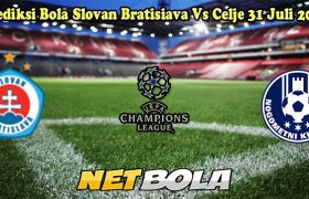 Prediksi Bola Slovan Bratisiava Vs Celje 31 Juli 2024
