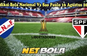 Prediksi Bola Nacional Vs Sao Paulo 16 Agustus 2024