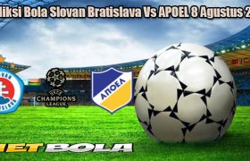 Prediksi Bola Slovan Bratislava Vs APOEL 8 Agustus 2024