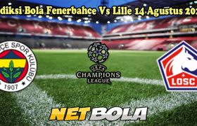 Prediksi Bola Fenerbahce Vs Lille 14 Agustus 2024