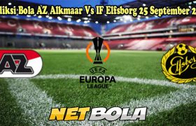 Prediksi Bola AZ Alkmaar Vs IF Elfsborg 25 September 2024