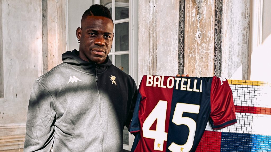 Resmi Mario Balotelli Bergabung Dengan Genoa