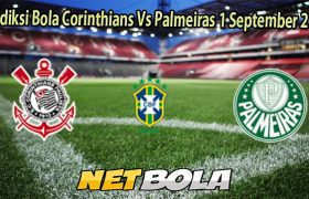 Prediksi Bola Corinthians Vs Palmeiras 1 September 2025