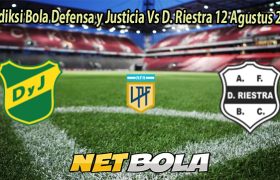 Prediksi Bola Defensa y Justicia Vs D. Riestra 12 Agustus 2025