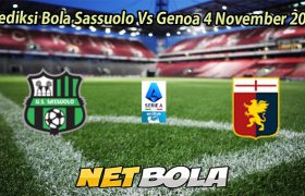 Prediksi Bola Sassuolo Vs Genoa 4 November 2025