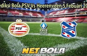Prediksi Bola PSV Vs Heerenveen 5 Febuari 2026