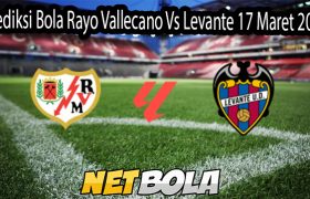 Prediksi Bola Rayo Vallecano Vs Levante 17 Maret 2026